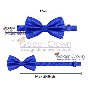 Men's Solid Formal Banded Bow <b>Ties</b> Pre-tied | <b>Ties</b> Supplier - Product Image 2