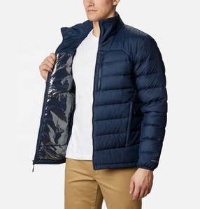 Meilleur blouson bouffant pour hommes, bleu, personnalisé, pour saison d'hiver, logo personnalisé, 2020 - Product Image 2
