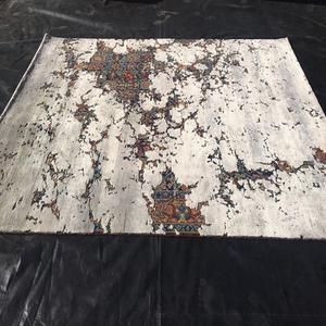 Alfombra de lana impresa moderna persa hecha a mano de lujo de alta calidad, alfombras de diseño personalizado para el hogar, sala de estar decorativa, espacio de oración - Product Image 4