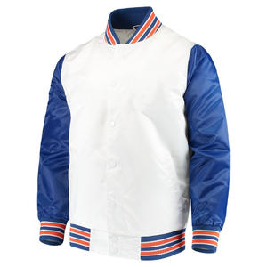 Chaqueta Universitaria de Béisbol para Hombre, 100% Poliéster, Chaqueta Ligera con un Solo Botón - Product Image 2