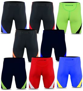 Fitness Compression Shorts <b>Mens</b> Compression Swimming Jumping and Training <b>Base</b> <b>Layer</b> Shorts with Custom Contrast Panel Design - Product Image 3
