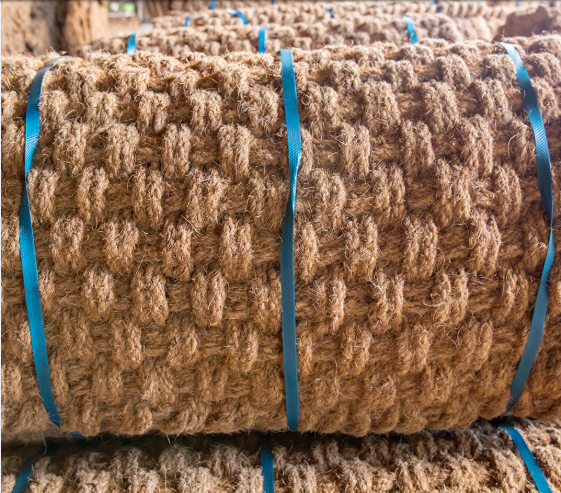 Floor Mat, Palm Fiber - Moroccan Palm Mat - Revival™