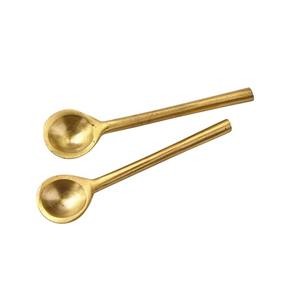 Cuillère en laiton poli au design, pour la conception de pièce et taille personnalisée et prix bas - Product Image 6