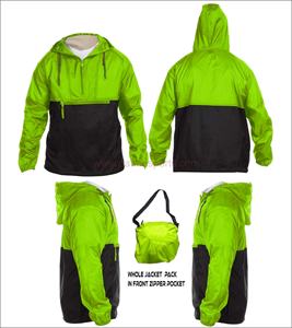 Veste de sport à capuche personnalisée la plus vendue pour hommes, coupe-vent, respirante, brodée, imperméable, pour les sports de plein air - Product Image 4