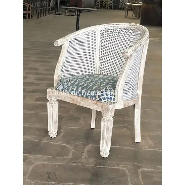 Chaises de café en bois, matériau écologique, cadre en bois, plastique et rotin, tissage, nouvelle collection 2020