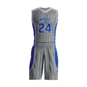 Basketball-Custom Color & Design Polyester gewebe Sublimierte Basketball uniform Neuestes Design von Yaseen & Sons für Club teams