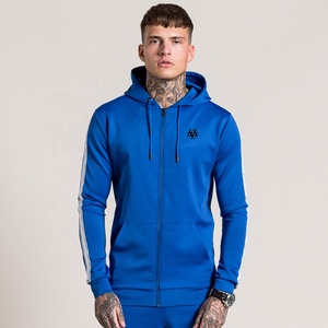 Sudadera con Capucha Azul Rey de Algodón para Hombre, Personalizada, Premium, Lavada, con Cierre, Ecológica, Transpirable, Resistente al Viento, Forro Polar de 300g, Huzaifa (PayPal) - Product Image 2