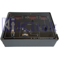 AC 2-phase Servo Motor Study Trainer Kit Transducer Control Lab Small Generator 4-Digit Speed Display 3-Digit Time Constant