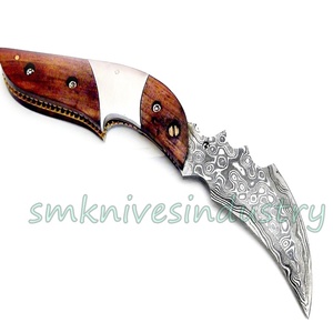 Personalizado hecho a mano Damasco plegable cuchillo de bolsillo por Sm cuchillos de la industria (smk1600) - Product Image 3