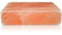 Tuiles/ Briques/ Blocs de sel de l'Himalaya sculptés (Rose/ Rouge/ Blanc) Certifiés ISO 9001 Matériel biologique Véritable toucher Forme naturelle