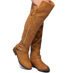 Shemax 2024 Bottes d'équitation hautes en cuir de cheval personnalisées les plus vendues de qualité supérieure - Product Image 5