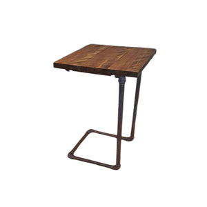 โต๊ะข้างสำนักงานทำจากไม้และเหล็กทรงสี่เหลี่ยมโต๊ะกลางชากาแฟขนาดสั่งทำได้จากผู้ผลิตในอินเดีย - Product Image 6