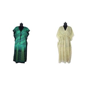 ผู้หญิงขายส่งขนาดบวกพิมพ์ Kaftans ยาว - Product Image 1