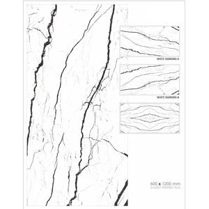 Azulejos de cerámica esmaltados clásicos modernos de 60x120cm, diseño de flores Beige para paredes de baño de cocina, 5mm de espesor para uso Interior Exterior - Product Image 4