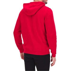 Top High Quality Long Sleeve Zip up Men <b>Hoodie</b> High Quality Embroidery Printed Fleece Material <b>Red</b> Color Winter Sports Hoodies - Product Image 2