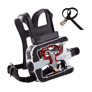 Pédales de vélo <span class=keywords><strong>Spinning</strong></span> avec SPD de 9/16 pouces, exercice physique en aluminium, pour entraînement, rotation - Product Image 3