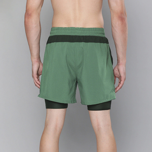 Pantalones cortos de algodón para hombre de 8 pulgadas de largo Casual Lounge Fleece Shorts Pockets Jogger Athletic Workout Gym Sweat Shorts para hombre Gym Sports Shorts - Product Image 3