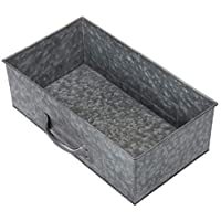 Caddy de herramientas de almacenamiento de metal hecho a mano en galvanizado, perfecto para organización de escritorio y utensilios de cocina, soluciones de almacenamiento de mesa - Product Image 5