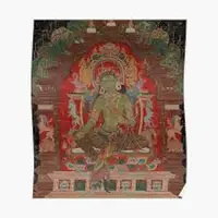 Pittura buddista di Tara verde fatta a mano nuovo ultimo prodotto di raccolta più grande selezione in India 2021 al miglior prezzo all'ingrosso