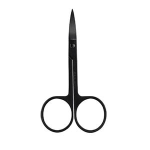 Logo personnalisé en acier inoxydable ciseaux à sourcils professionnels de soins de beauté outils de précision durables de haute qualité - Product Image 1