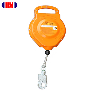 Fabricante OEM/ODM de líneas de vida autorretráctiles de Taiwán, cable de alambre galvanizado de 20 m y 4 mm, 12.5 kN, certificado CE - Product Image 1