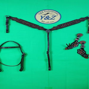 Y & Z Brida de caballo de cuero de alta calidad premium disponible en varios colores Sillines mecanizadas a mano Precio al por mayor - Product Image 1