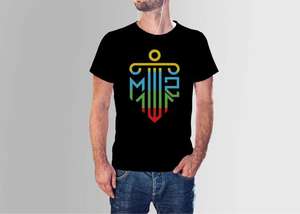 Camiseta estampada personalizada para hombre, tu logotipo, diseño o imagen en tela de algodón de primera calidad, camiseta al por mayor para eventos y promociones - Product Image 3