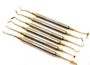 ชุดเครื่องมืออุดฟันจากเยอรมัน (ทองไทเทเนียม6ชิ้น) - Product Image 5