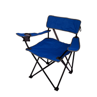 Chaise de camping pliante simple en tissu et métal, légère et moderne, de style turc, bleue, pour la plage, l'atelier, l'extérieur et le parc, mobilier d'extérieur