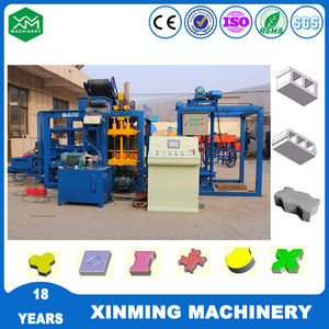 Qt4-24 חלול לבני בטון טרצו נייר ביצוע כוח מכונות חוט מכונת במלט דרום אתיופיה אפריקה אדום מיני 2200 - Product Image 2