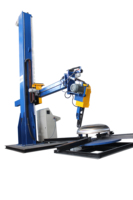 Machine automatique Jotun pour le formage de fonds de coupelles, le redressage des bosses et le polissage des bords