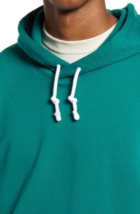 <b>Mens</b> <b>Oversized</b> <b>Fleece</b> <b>Hoodie</b> 220G Drop Shoulder Colorful Strings Custom Logo Premium Streetwear Hot Selling Sweatshirt - Product Image 4