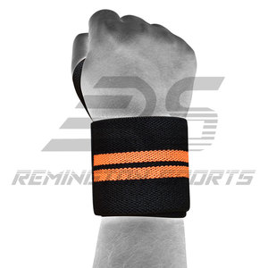 Weight <b>Lifting</b> Wrist Wraps Gym <b>Straps</b> Custom logo Workout Fitness Weightlifting Wrist Wraps - Product Image 3
