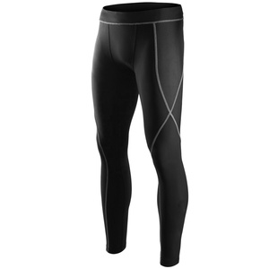 OEM <b>Men</b> <b>Long</b> <b>Sleeve</b> Athletic Compression <b>Gym</b> Wear Sport T Shirt <b>Tops</b> Pants Bottom Legging Suit - Product Image 5