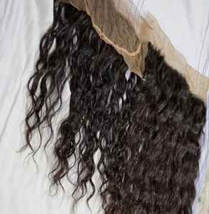 100% Natural Brazilian Hair Bundles with Frontal 13X4/13X6 Thin Lace Soft <b>Silky</b> Virgin Remy Hair High Quality - Product Image 5