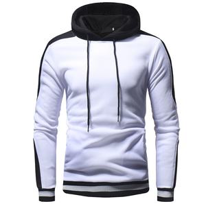 Sudadera con capucha de manga larga personalizada de alta calidad para hombre, diseño único, ropa de gimnasio, estampado frontal, Sudadera con capucha Lisa informal hecha de punto - Product Image 1