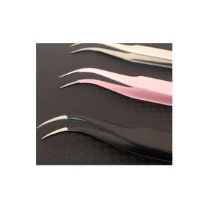 Pince à épiler à volume droit et mince pour extension de cils - Product Image 2