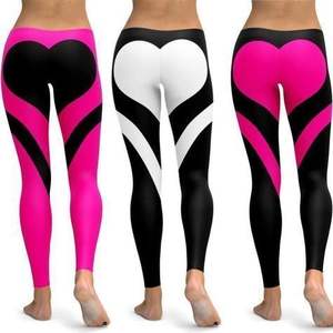 Custom Print Seamless High Waisted Contour Leggings Breathable Active Stretch Yoga <b>Pants</b> Fitness Sports Gym Tights - Product Image 1