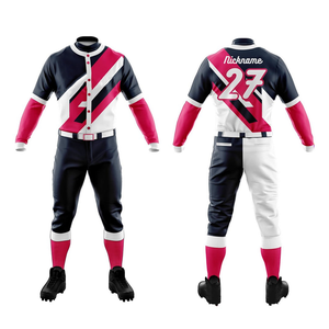 Kit de uniformes de béisbol, diseño personalizado, ropa deportiva - Product Image 6