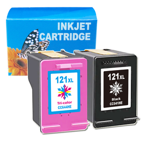 Uniplus 121 XL Man IJ Tinta Isi Ulang untuk Hp Hp121 Hp121xl Cartridge IJ CC641H CC644H