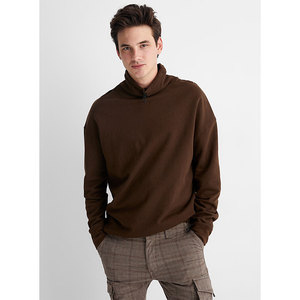 Sweat à capuche avec logo personnalisé pour hommes, sweat-shirt chaud en coton et en polyester, tenue décontracté d'hiver, mode longue, imprimé, couleur personnalisée - Product Image 3