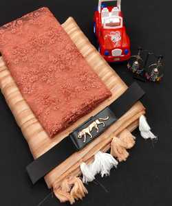 Saris para fiesta, ropa de boda, seda india, Banarasi Sari de seda, ropa a precio bajo - Product Image 3