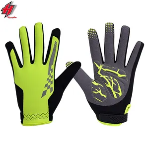 New custom full finger mx gloves cool touch racing gloves motorcycle dirt bike gloves
