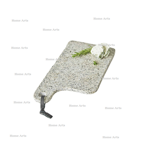 Planche à découper de fruits en marbre et en bois Planche à découper de légumes de forme ronde faite à la main pour les ustensiles de cuisine à la maison - Product Image 2