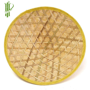 Tốt nhất mùa hè nông nghiệp hình nón mũ rơm bằng tre thật nóng bán buôn xô boater dù để che nắng cho nông dân - Product Image 5