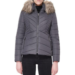 Chaqueta Bomber para hombre y mujer, nuevo diseño de moda, brillante, acolchada cálida, al por mayor - Product Image 1