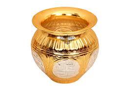 คุณภาพสูงทนทานอินเดียสไตล์ทองแดง Lota สำหรับตกแต่งบ้านวัดและห้องครัว - Product Image 3