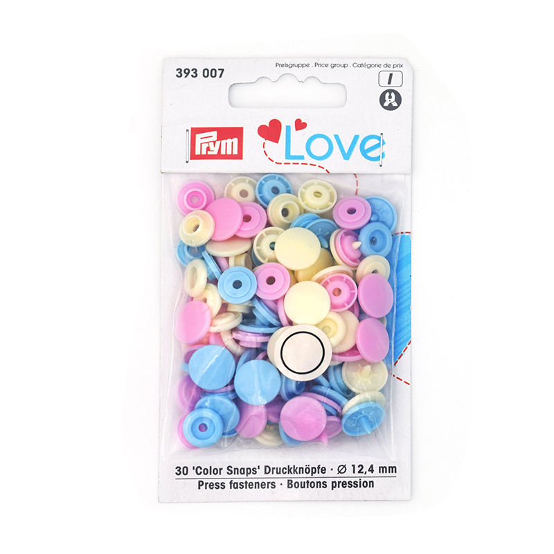 Rose/bleu clair/perle