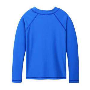 Customized Comfortable Fashionable HMS Brand Quick Dry Rash <b>Vest</b> with Logo Unisex <b>Long</b> <b>Sleeve</b> Nylon Rashguard Factory Price - Product Image 6