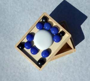 Caja de madera con acabado de la mejor calidad de NOORBABA INTERNATIONAL, tapa empotrada ecológica, bordes elevados, mosaicos, otras artesanías naturales - Product Image 5